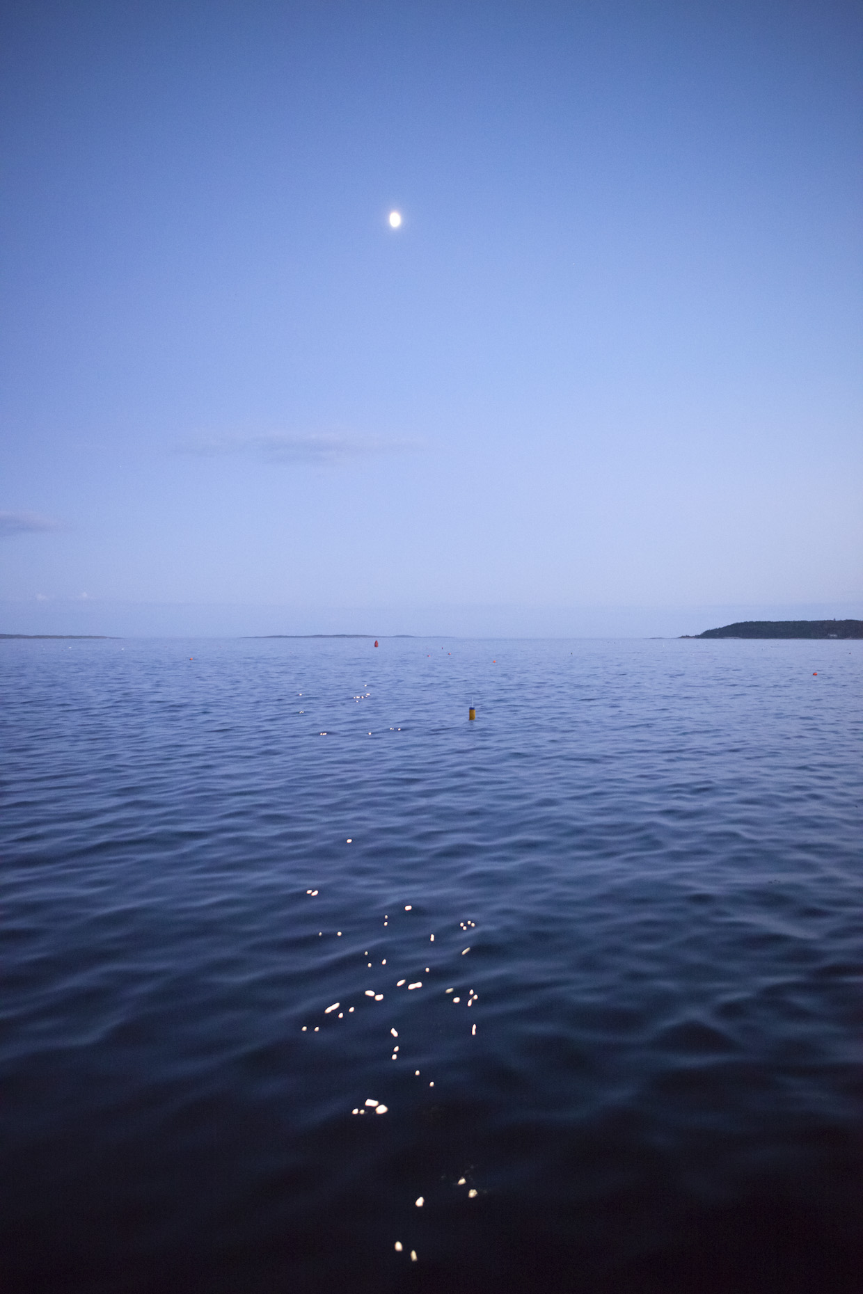 Moon Reflection on the Ocean